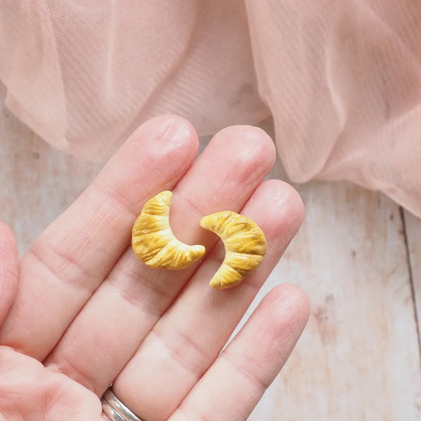Two Miniature Croissants