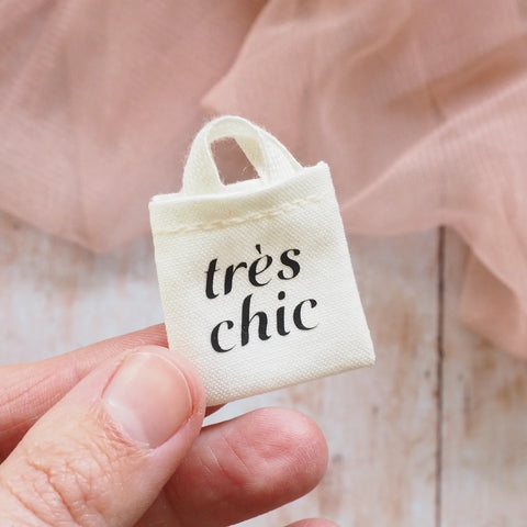 Miniature Tres Chic Tote Bag