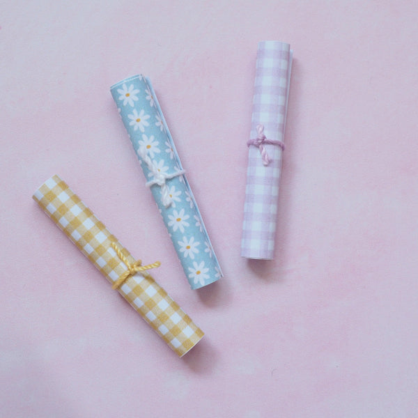 Miniature Wrapping Paper - Set of Three