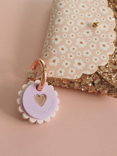'I Love Tiny Things' Charm