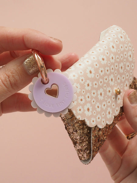 'I Love Tiny Things' Charm