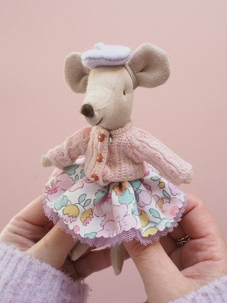 Purple Beret Outfit -  Maileg Big Sister