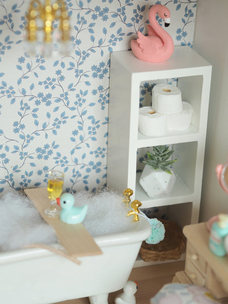 Modern White Shelving Unit
