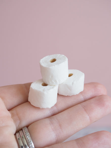 Miniature Toilet Rolls - Pack of 3