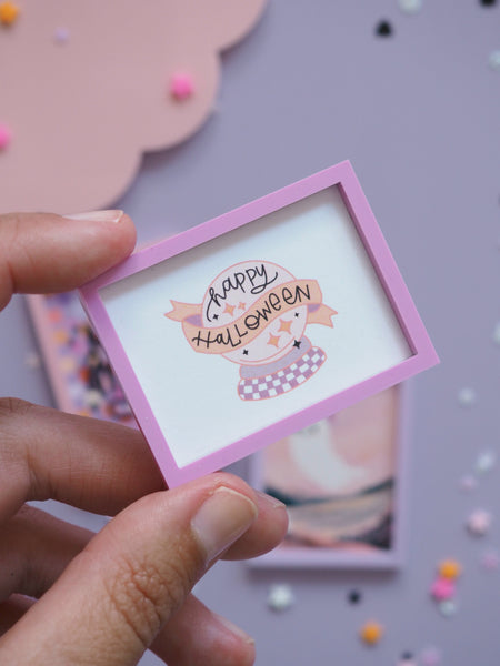 Miniature Halloween Prints