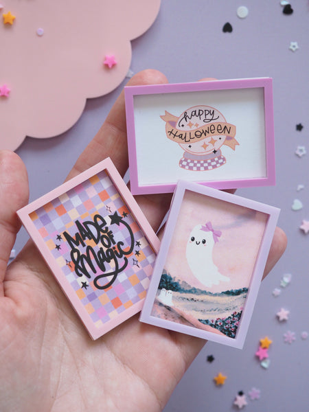 Miniature Halloween Prints