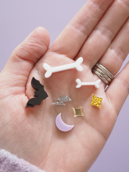 Acrylic Halloween Sticky Shapes - Pack of 7 2026*