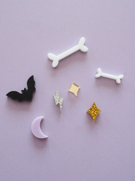 Acrylic Halloween Sticky Shapes - Pack of 7 2026*