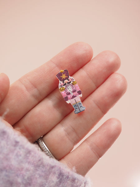 Miniature Pink Nutcracker - Little Magic Pieces