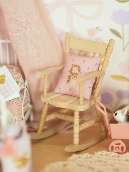Miniature Wooden Rocking Chair