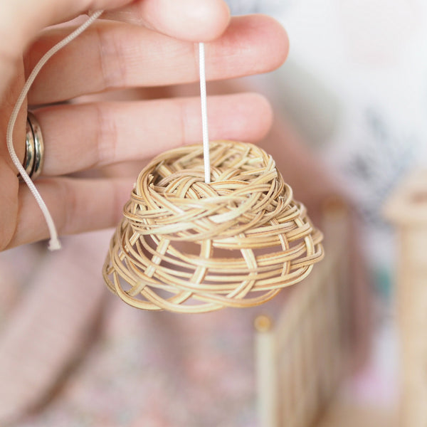 Miniature Basket Lampshade