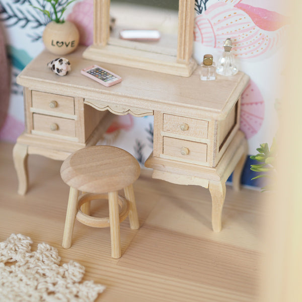 Miniature Wooden Stool