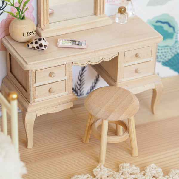 Miniature Wooden Stool
