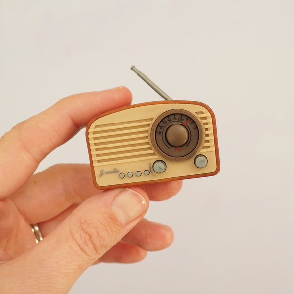 Miniature Vintage Radio