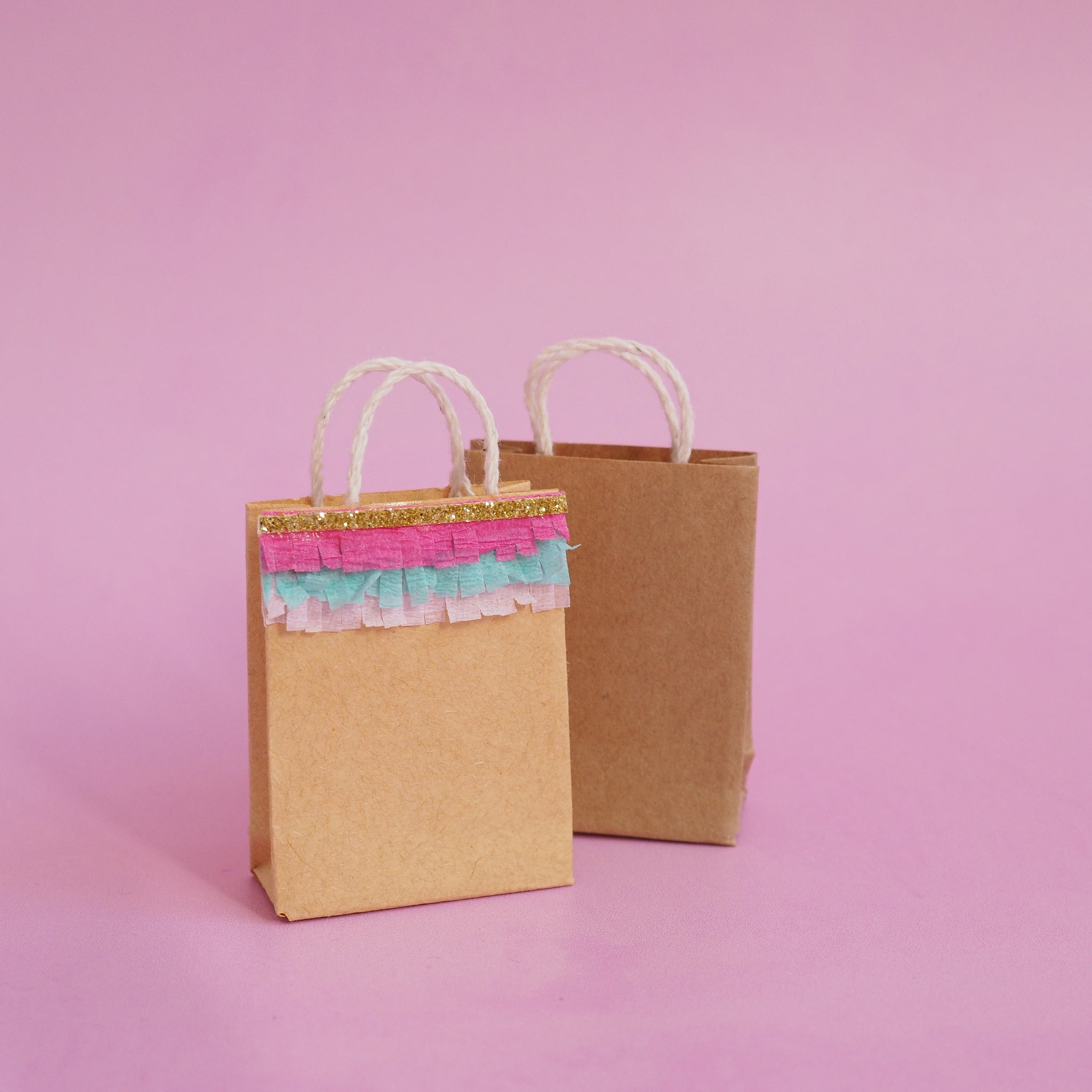 Miniature Paper Gift Bag