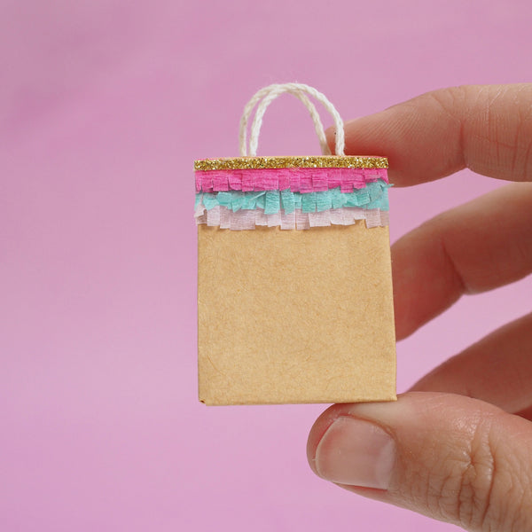 Miniature Paper Gift Bag